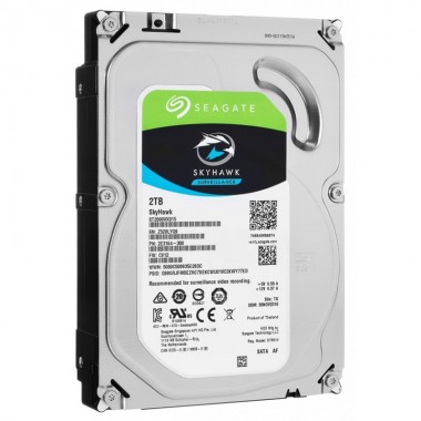 Жесткий диск HDD SATA-III Seagate 2000Gb, ST2000VN004, Iron Wolf Guardian NAS, 5900 rpm, 64Mb buffer