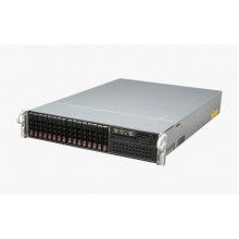 Supermicro Сервер Supermicro Ultra SuperServer 2U 220U-TNR 2x5320 26C 2.2GHz/4x64Gb RDIMM 3200(32xslots)/2xPM9A3 960GB NVMe(24x2.5")/2x10GbE RJ45/2x1600W/22xNVMe Config (SYS-220U-TNR.)